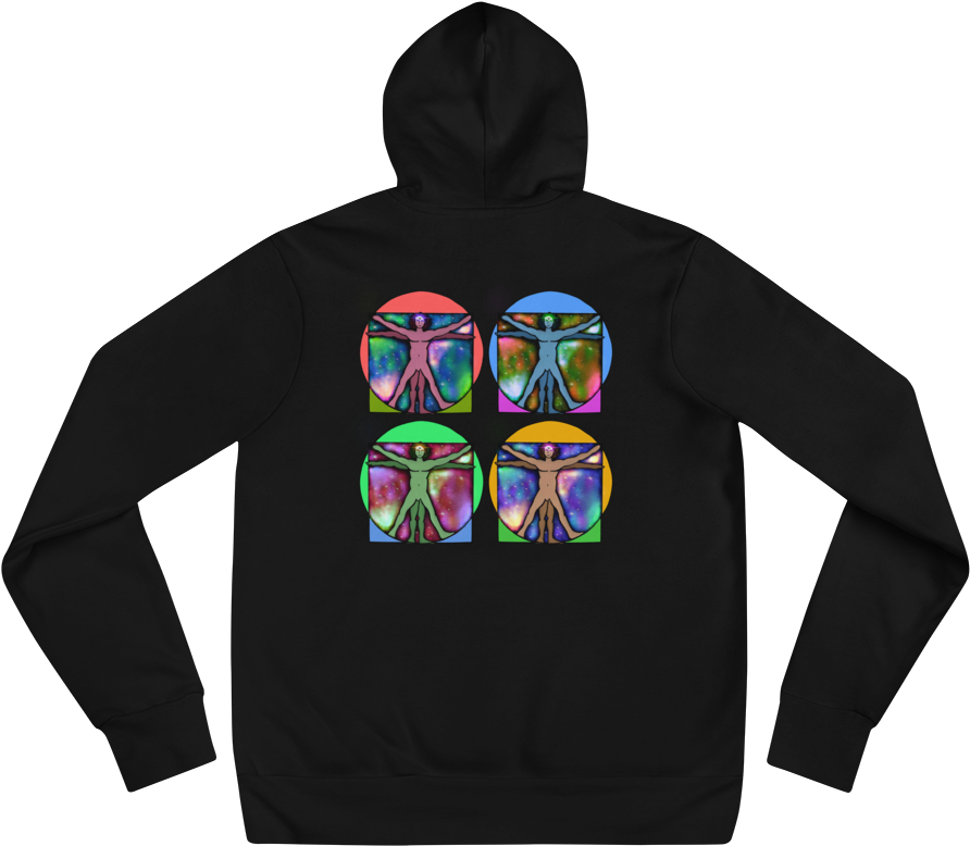 Download Download Vitruvian Man Hoodie Sweatshirt Png Image With No Background Pngkey Com