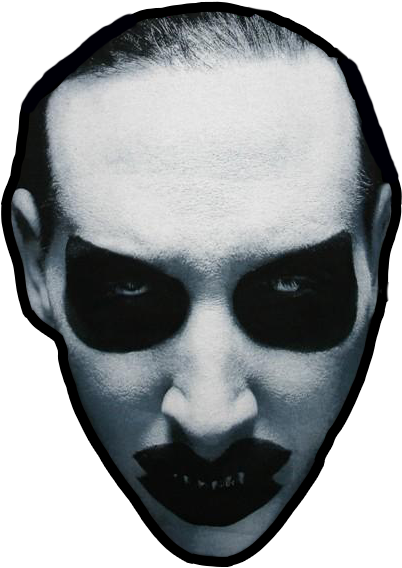 Goth Bot - Marilyn Manson The Golden Age (653x653), Png Download