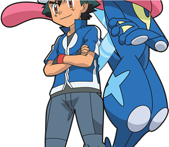 Pokemon Clipart Greninja - Ash And Ash Greninja - Free Transparent PNG ...