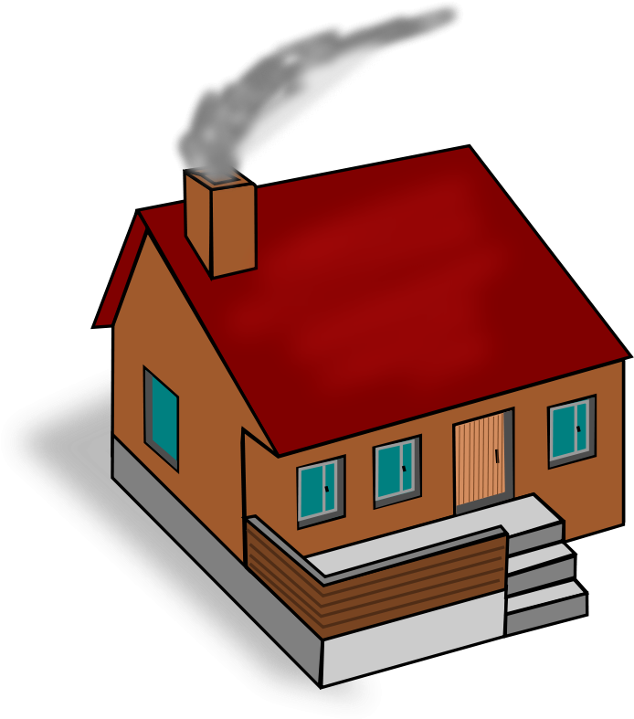 House (707x800), Png Download