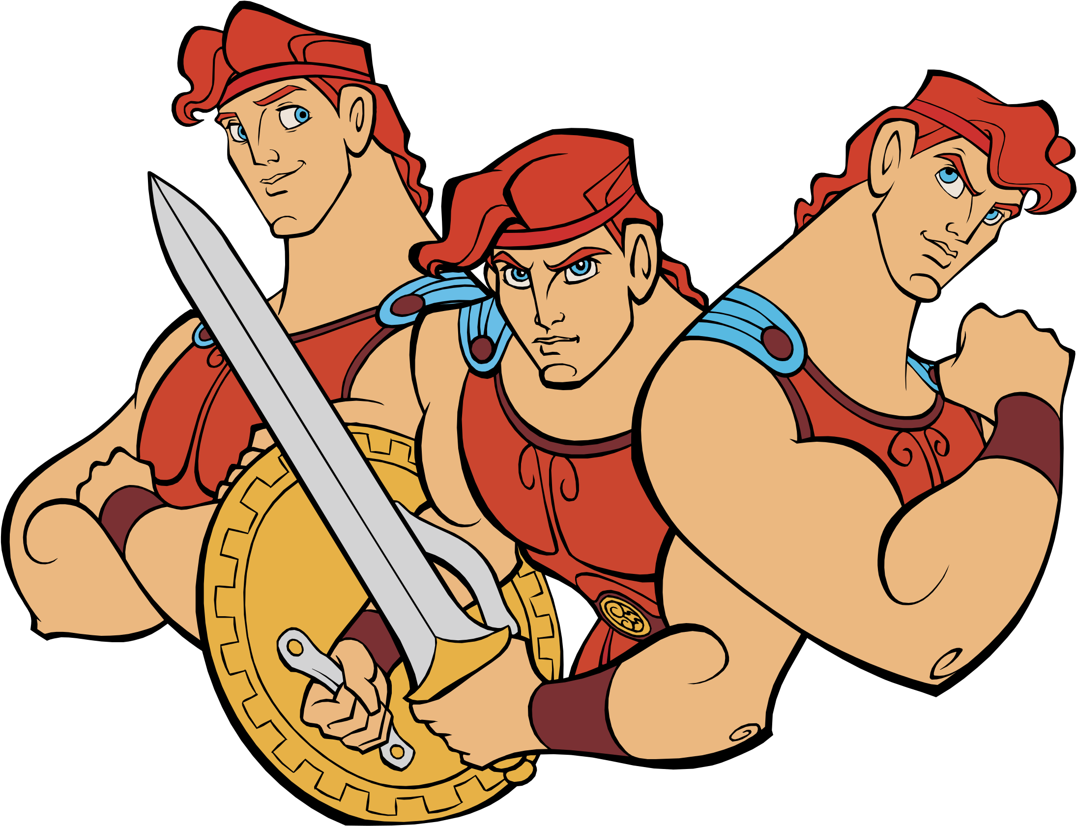 Hercules Logo Png Transparent - Hercules Disney Vector (2400x2400), Png Download