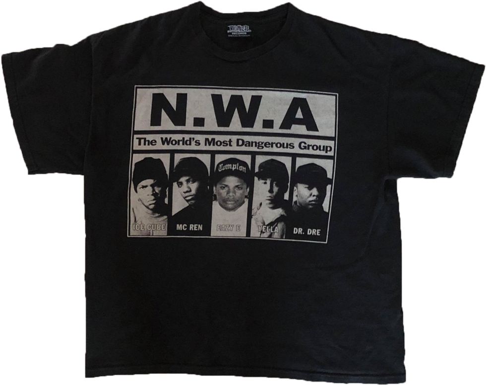 Nwa 2005 'greatest Hits' Xl - Nwa Greatest Hits Album Cover (1060x1045), Png Download