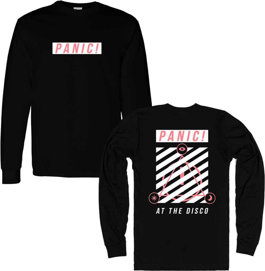 Lines Long Sleeve - Long-sleeved T-shirt (1001x1001), Png Download