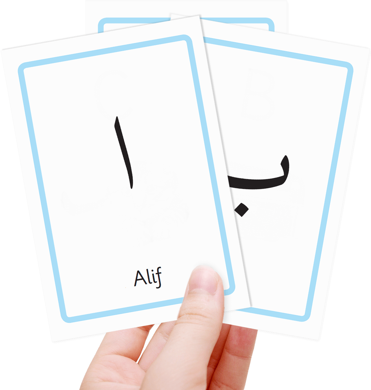Urdu Alphabet Flash Cards Printable Free