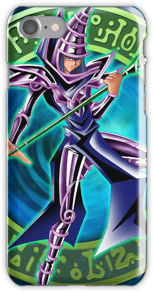 Dark Magician Iphone 7 Snap Case - Dark Magician Magic The Gathering (750x1000), Png Download