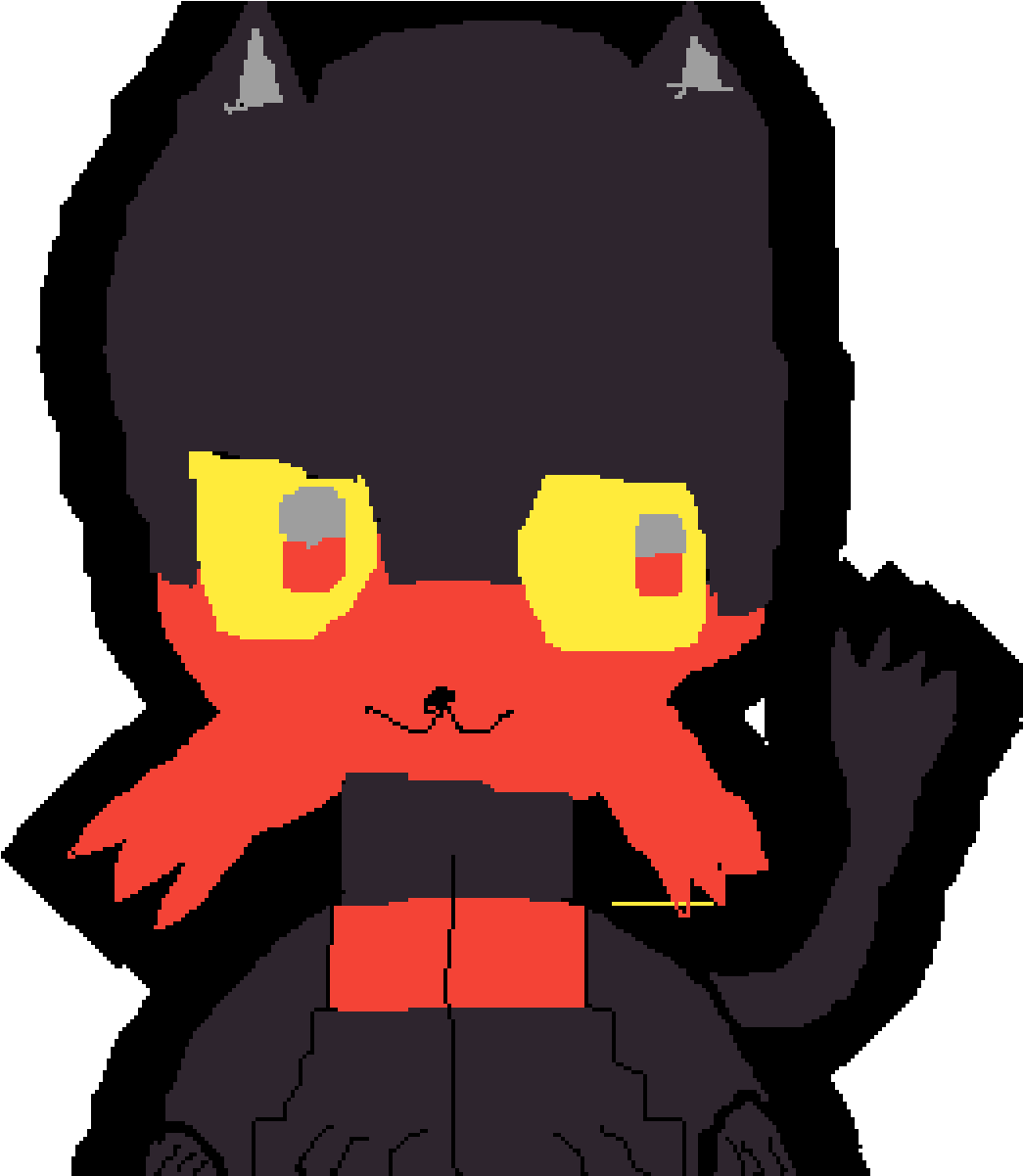 Litten - Illustration (1200x1200), Png Download