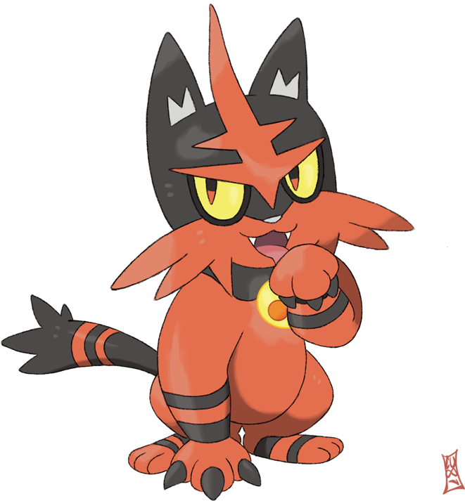 Buddy - Pokemon Torracat Png (720x720), Png Download