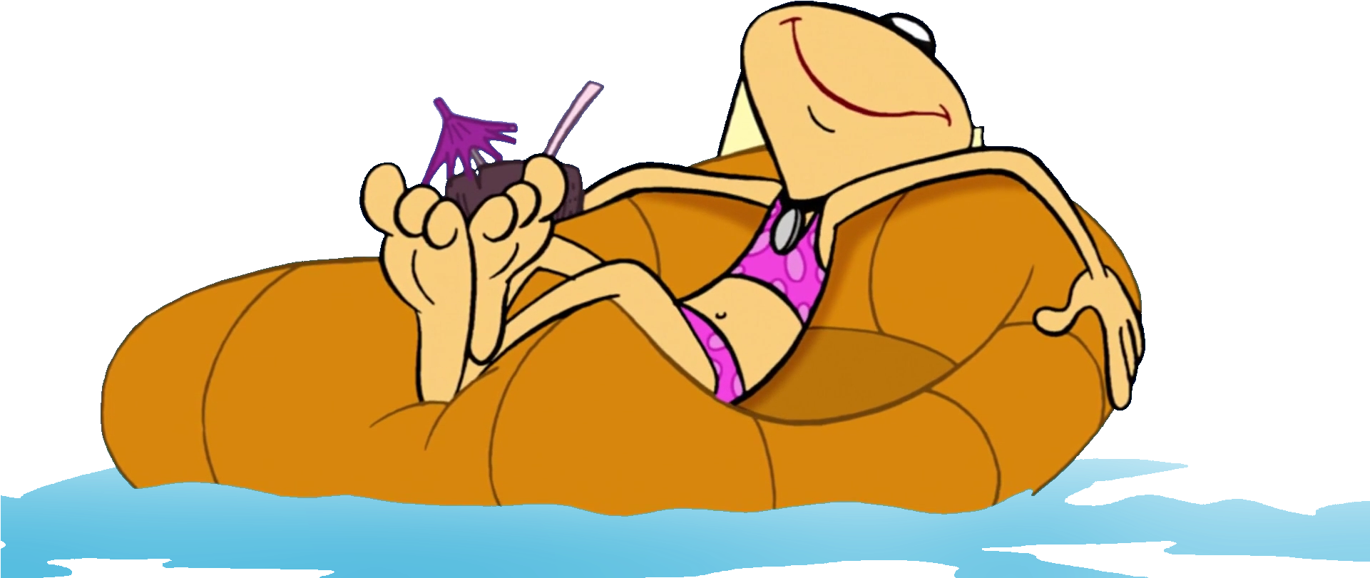 747kib, 1920x1080, Raft-poodle - Cartoon (1920x1080), Png Download