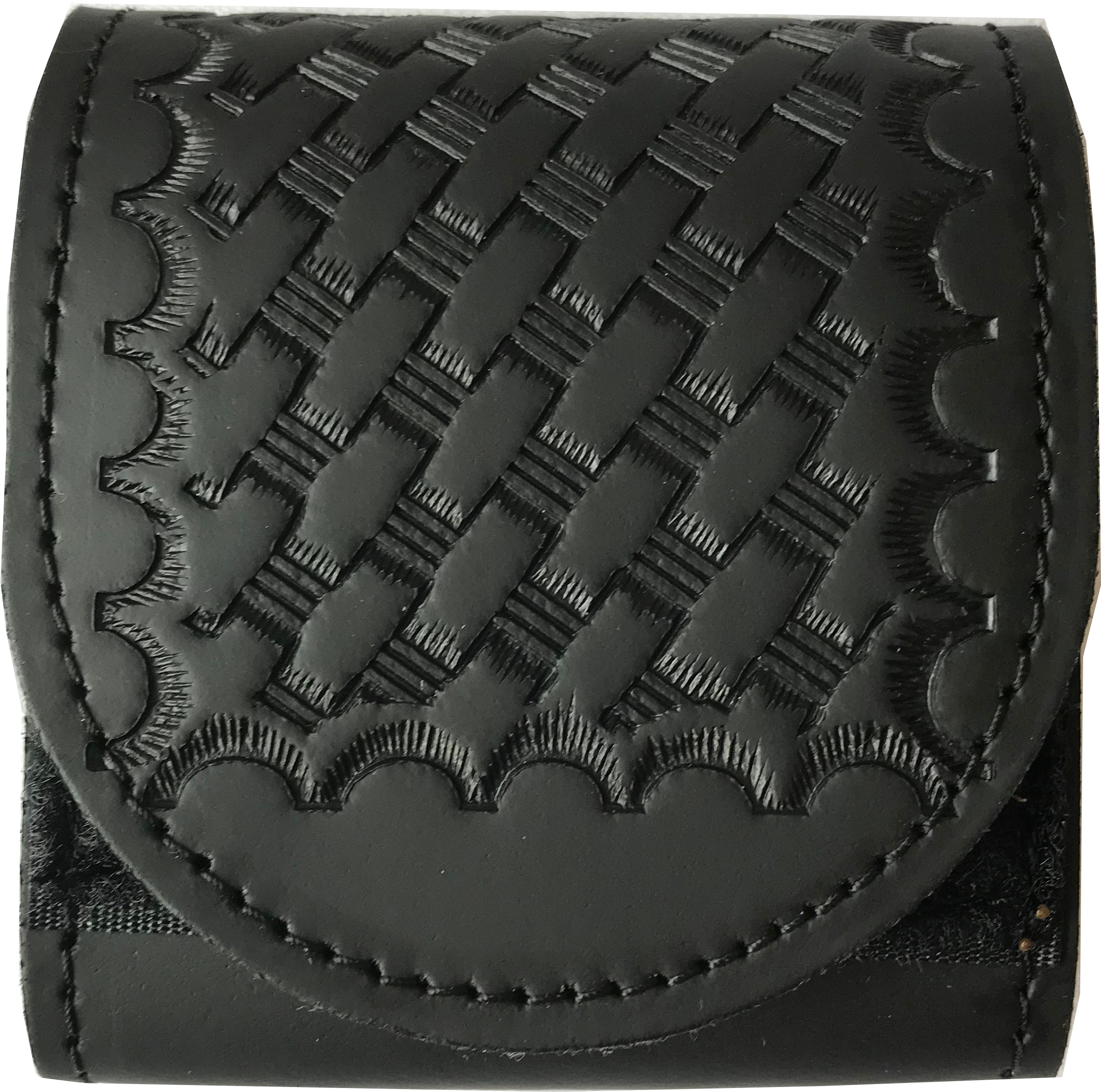 Pf-lbp Buckle Protector Shown In Basket Weave Finish - Handbag (3024x4032), Png Download