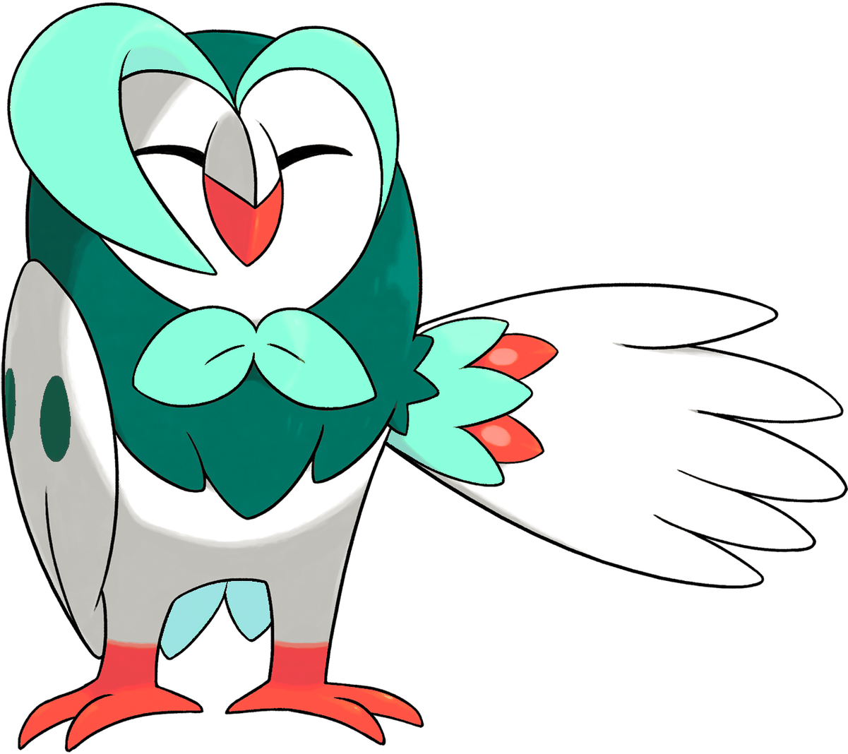 Tatsuyo Dragneel💖commissions Open On Twitter - Pokemon Dartrix Shiny (1200x1200), Png Download