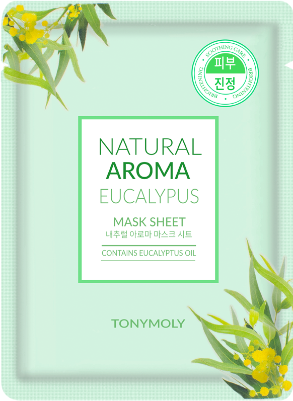 Tony Moly Natural Aroma- Eucalyptus - Natural Aroma Sheet Mask Png (700x933), Png Download