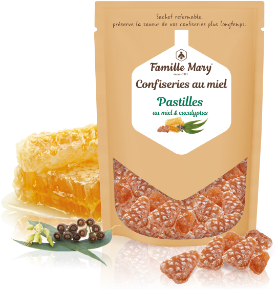 Pastille Au Miel Et Eucalyptus - Bread (700x700), Png Download