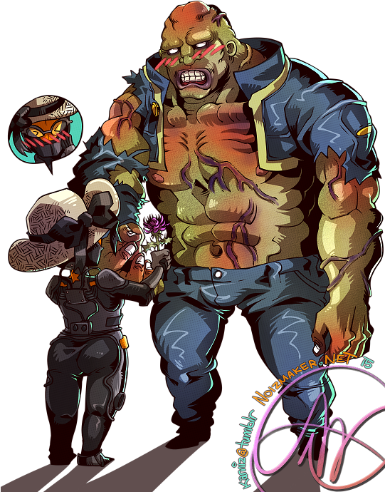 “ Fallout - Fallout Super Mutant Art (540x720), Png Download