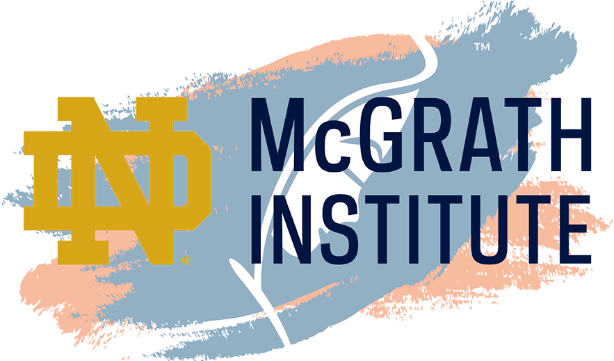 The Face Of Prayer Collaborates With Mcgrath Institute - Graphic Design (920x552), Png Download