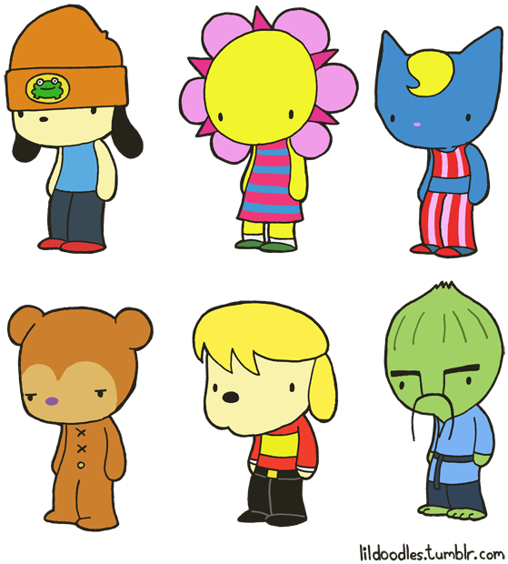 Lil' Parappa The Rapper - Cartoon (600x644), Png Download