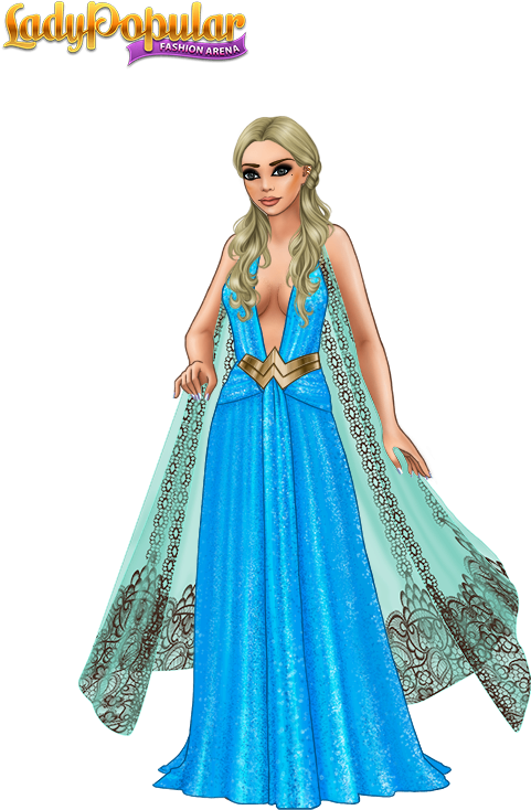 Daenerys Targaryen - Lady Popular Royal (600x800), Png Download