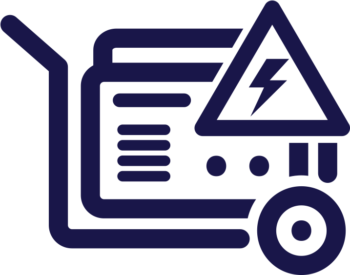 Electrical Clipart Electrical Power Symbol - Generators Clipart (900x821), Png Download