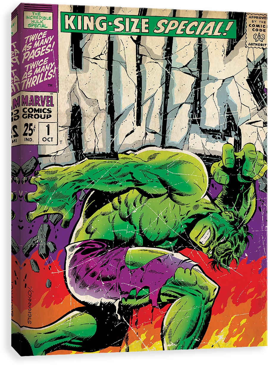 Comic Marvel King Size Hulk Vertical - King Size Special Hulk 1 (1280x1280), Png Download