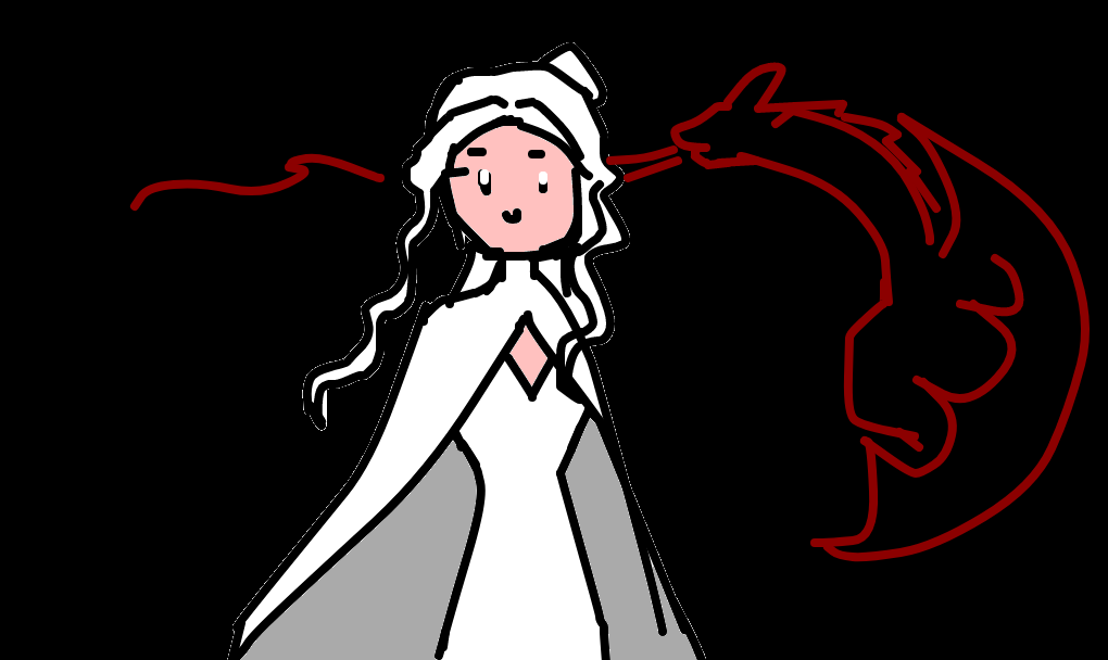 Daenerys Targaryen - Illustration (1020x608), Png Download