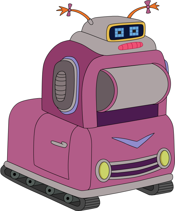 Crushinator Futurama (615x742), Png Download