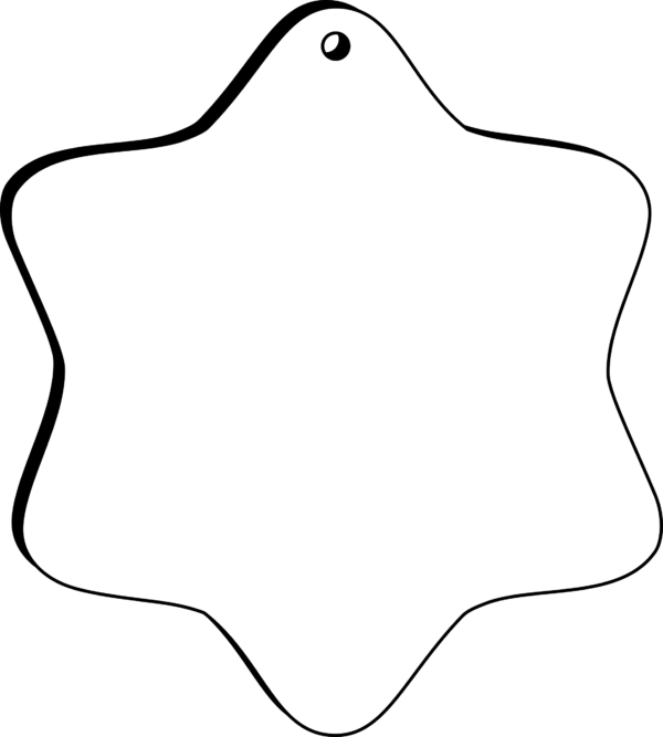 Star Shape Keyrings (600x667), Png Download