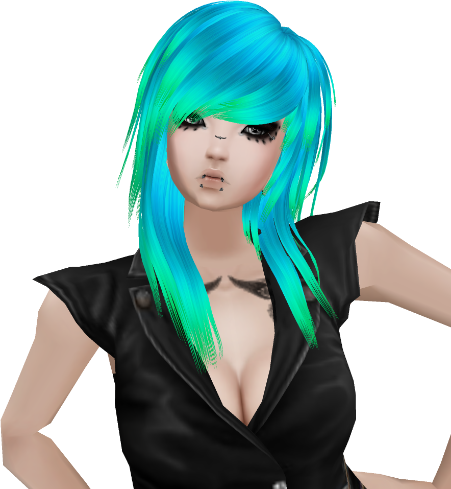 Seapunk Photo By Wondah Woman - Lace Wig (1024x1024), Png Download