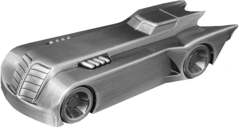 Batman The Animated Series - Batman The Animated Series Batmobile Metal (768x413), Png Download