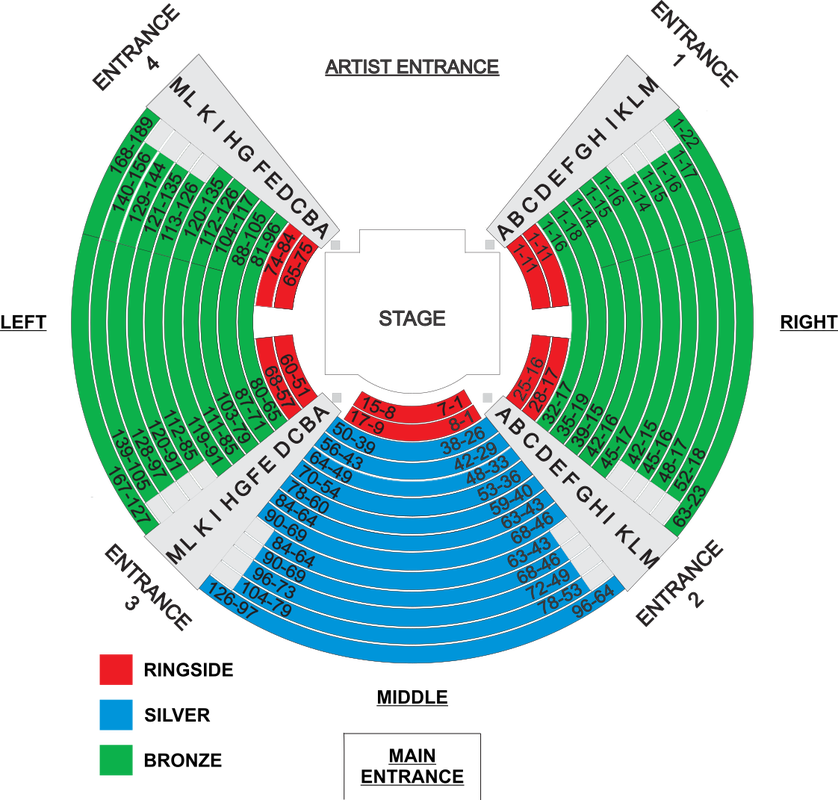 Seating Chart For Circus - Circle (838x800), Png Download
