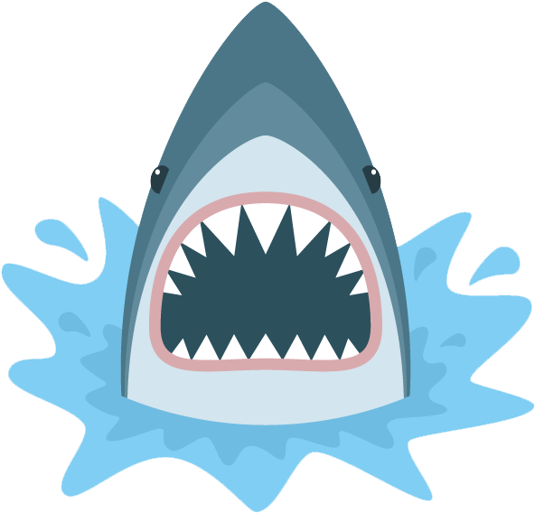 Download Sharks Have Been Essentialised By The Portrayal Of Shark Mouth Outline Png Image With No Background Pngkey Com