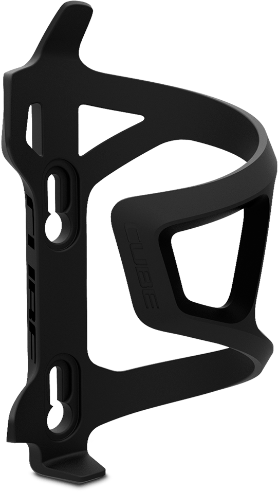 2019 Cube Hpp Left Hand Bottle Cage In Black - Bicycle Frame (1000x1500), Png Download