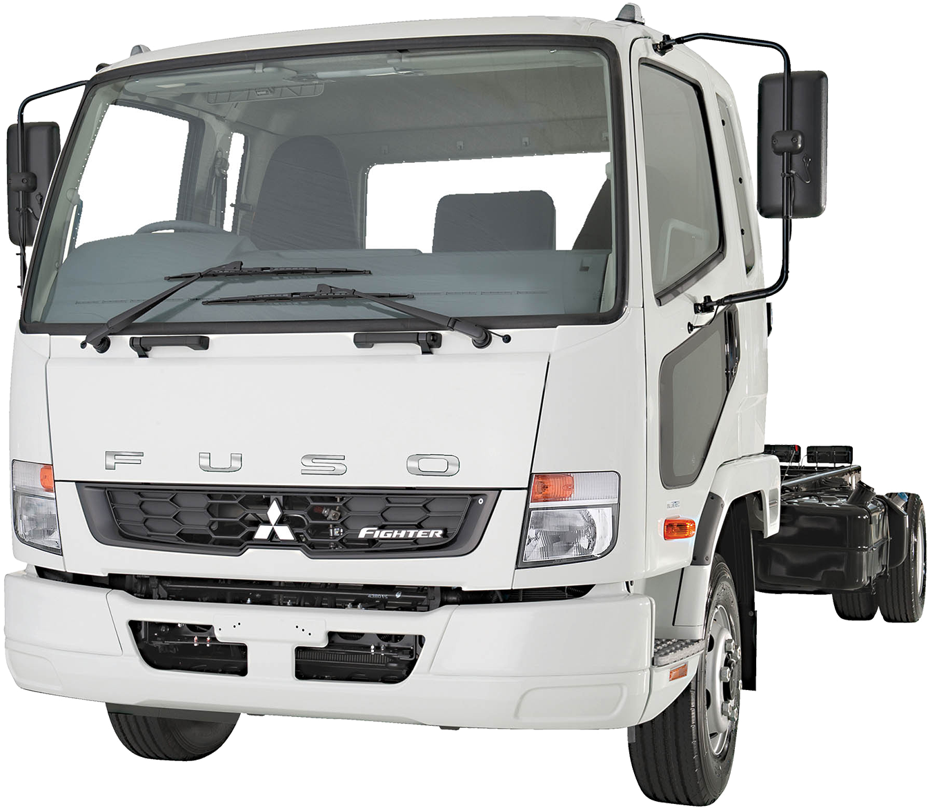 Fuso Fm Delivery Trucks - Fuso Fighter (1500x1301), Png Download