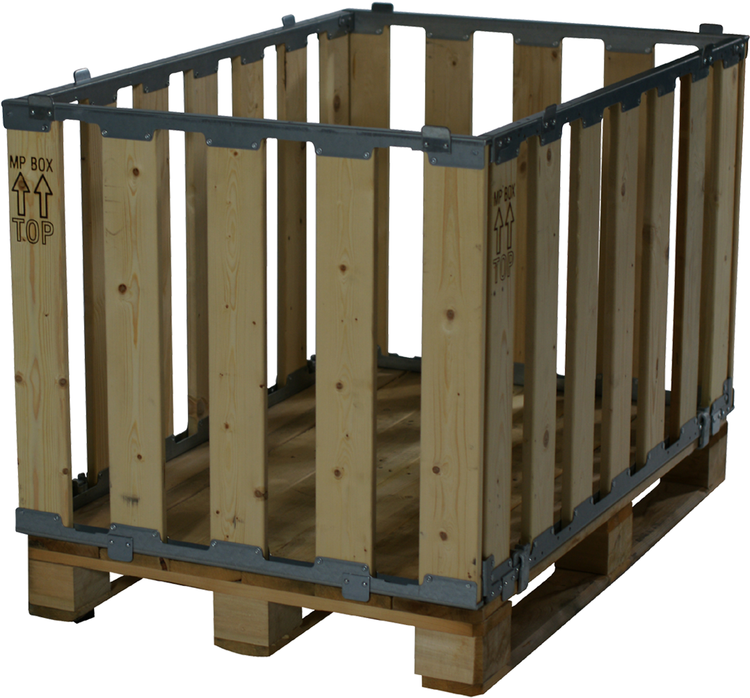Pallet Cage Collo Modular - Cage Pallet (1200x1200), Png Download