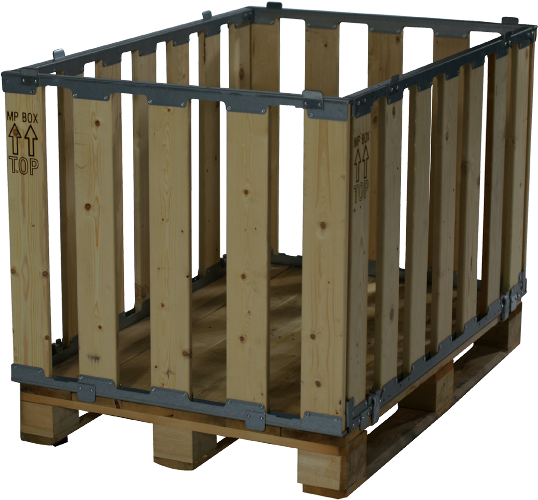 Pallet Cage Collo Modular - Cage Pallet - Free Transparent PNG Download ...