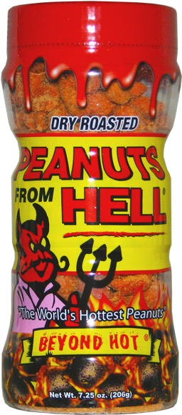 Habanero Peanuts From Hell $7 - Ass Kickin Habanero Hh405 Peanuts From Hell (600x600), Png Download