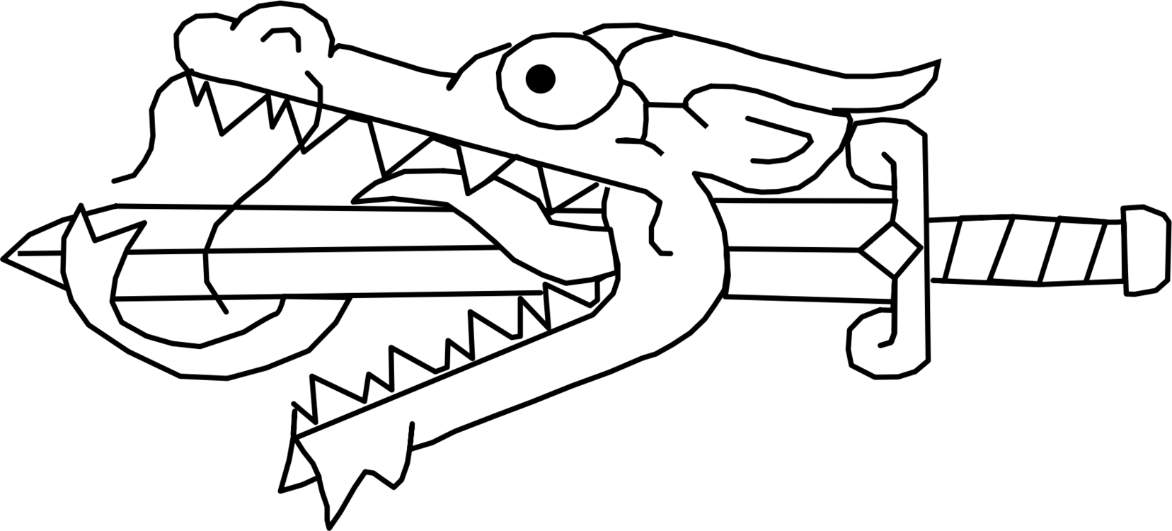 /m/02csf Drawing Mammal Line Art Cartoon - Line Art (1656x750), Png Download