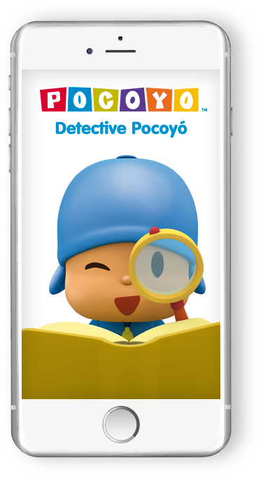 Detective-pocoyo - Pocoyo Con Lupa (500x720), Png Download