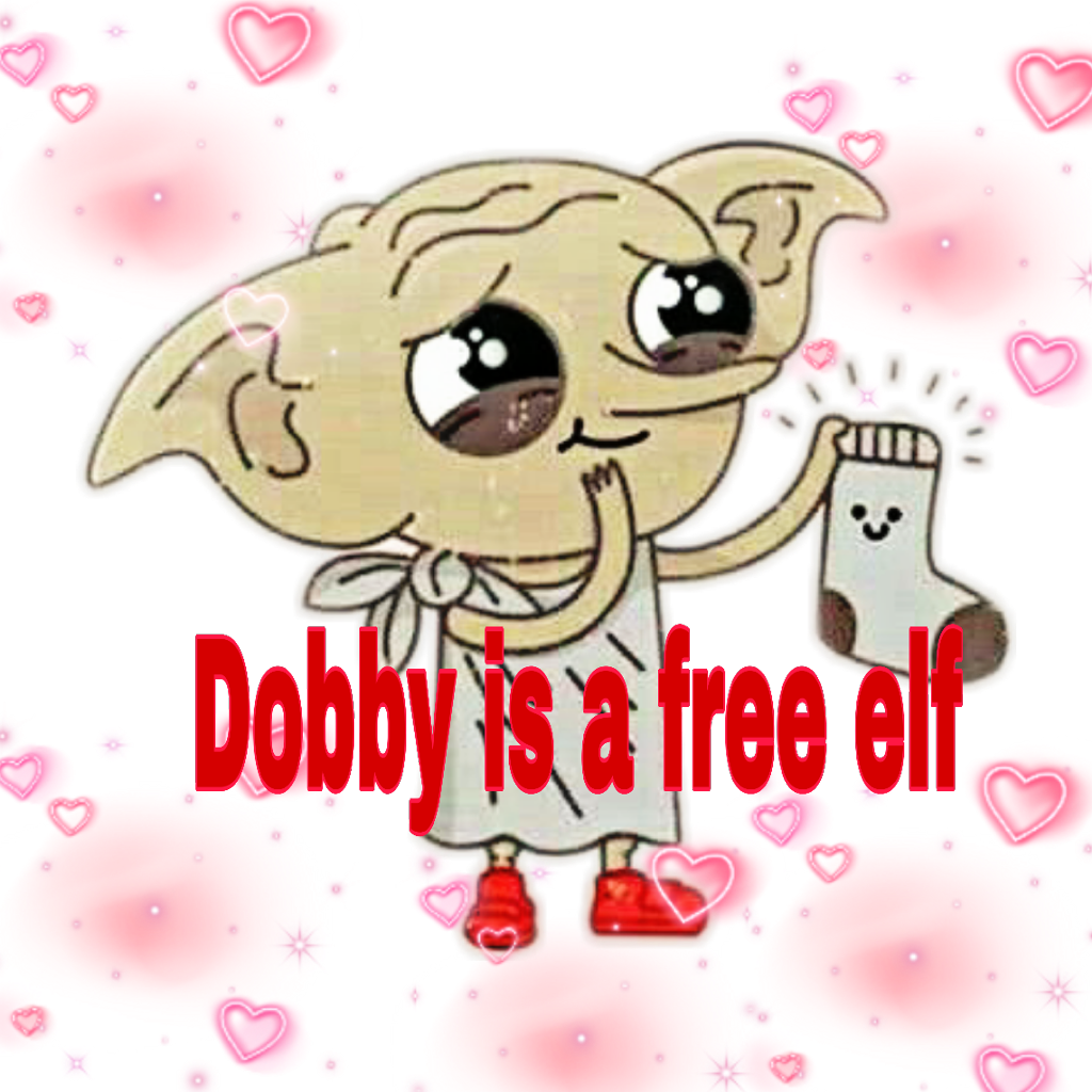 Dobby Dobbythehouseelf Dobbyisafreeelf Dobbyisfree - Notebook Harry Potter Printable Stickers (1024x1024), Png Download