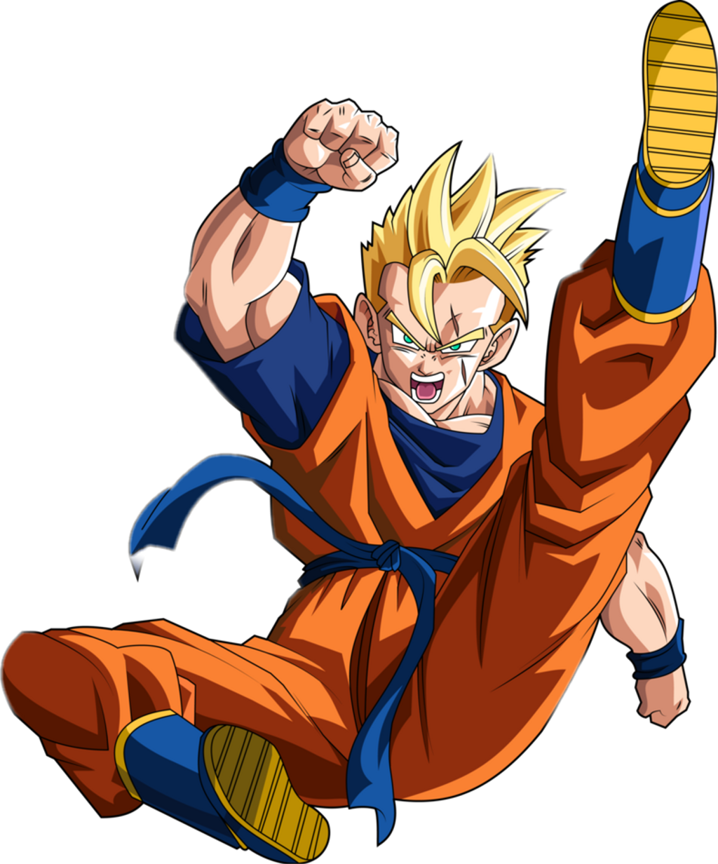 Download Gohan Sticker Gohan Futur Super Saiyan 4 Png Image With No Background Pngkey Com