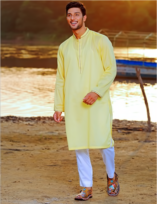 Buy Hasham Baig Dobby Fabric With Puple Stitch Tread - Formal Wear (800x800), Png Download