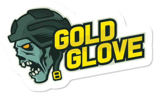 Goldglove Sticker - Graphic Design (650x650), Png Download