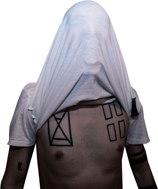 Tyler Joseph - Tyler Joseph Esque Tattoos (750x656), Png Download