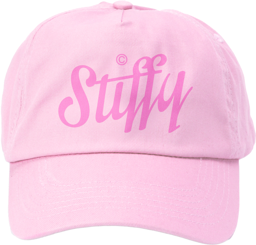 Pink Cap - Baseball Cap (1417x1417), Png Download