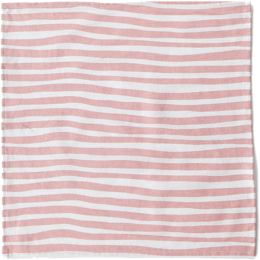 Striped Napkin - Scarf (1665x1800), Png Download