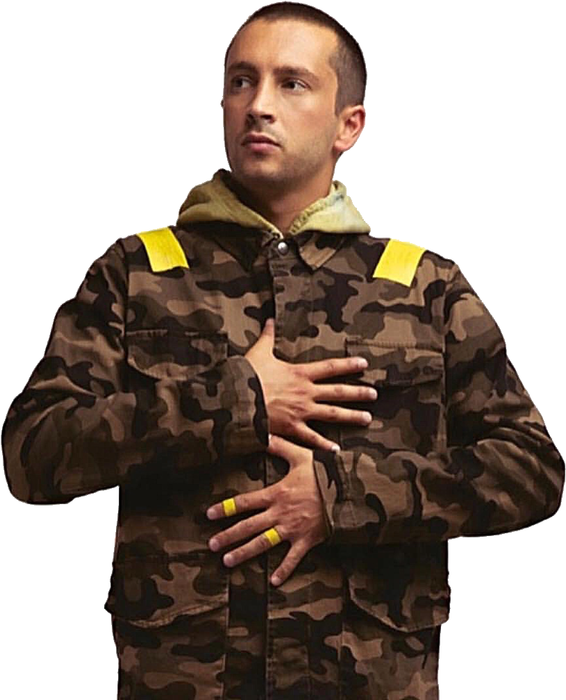 Tylerjoseph Tyler Joseph Trench Levitate Trench Myblood - Tyler Joseph Trench Jacket (1024x1024), Png Download