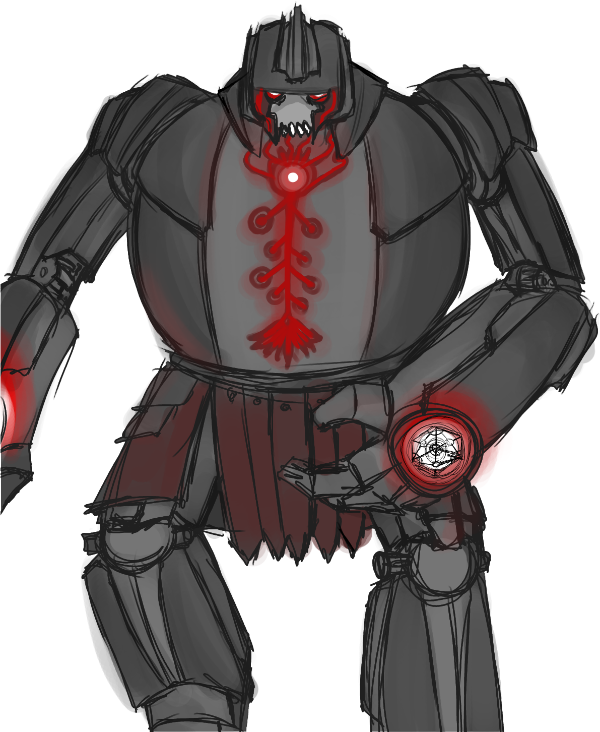 Tron Hohenheim - Illustration (1200x1600), Png Download