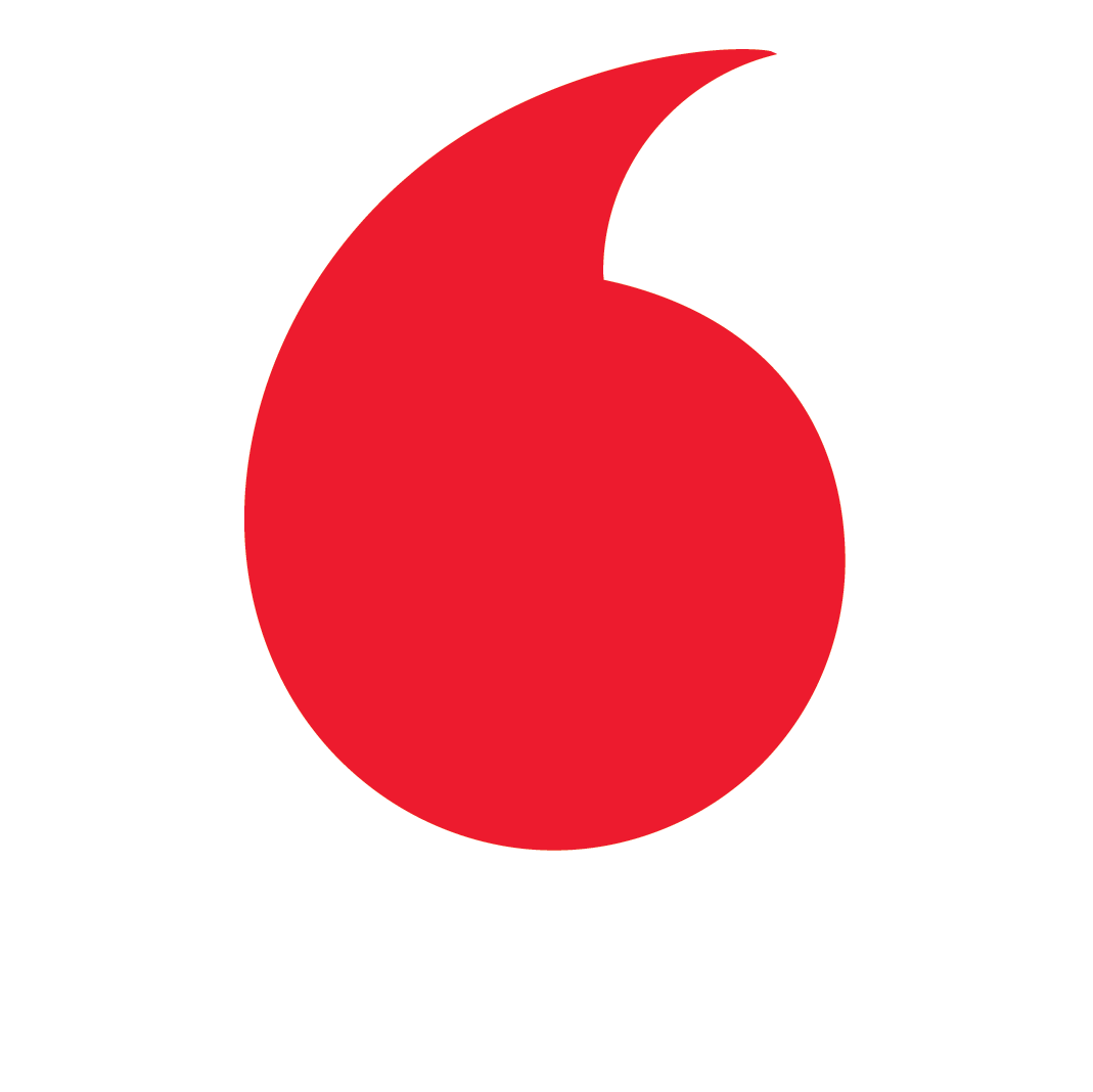 Check Back In 2018 To Take It To The Nxt Lvl - Vodafone New Logo Png (1069x1068), Png Download