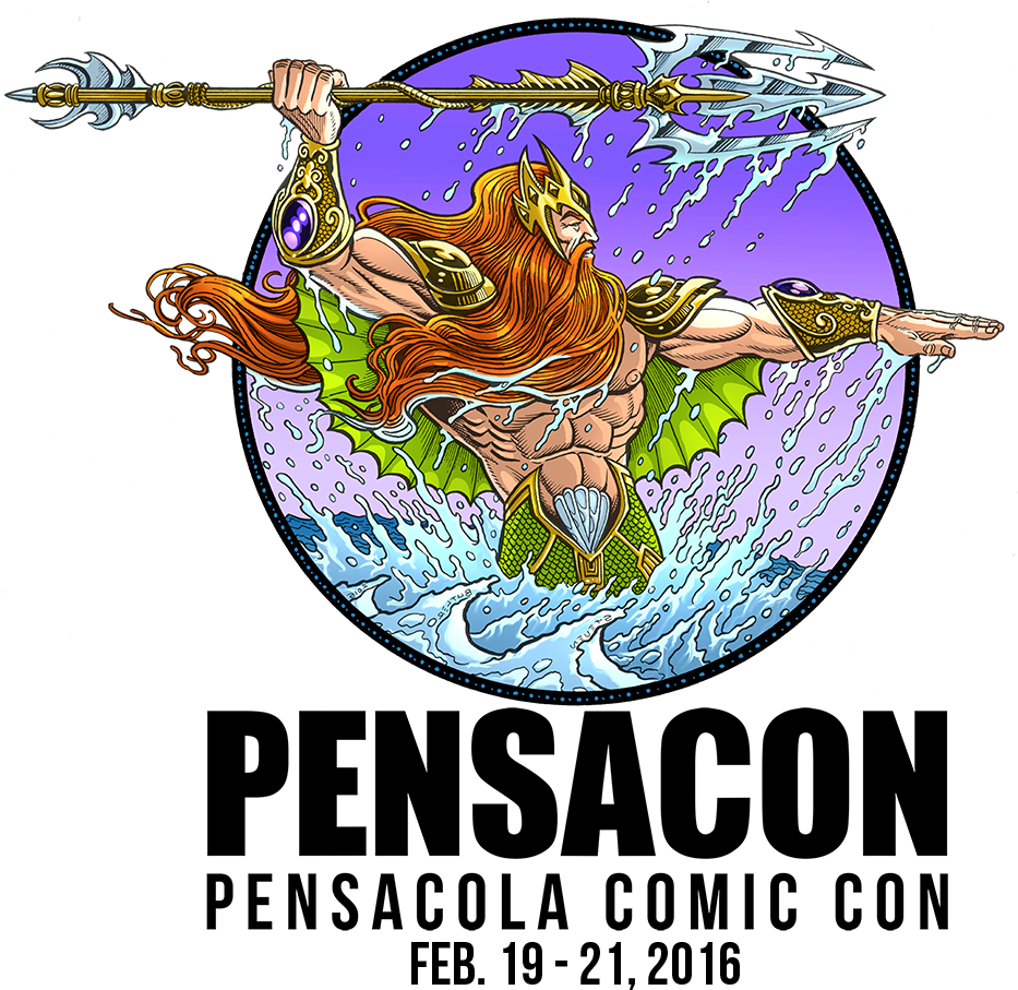Pensacon 2016 Tbs Booth - Pensacon 2016 (992x943), Png Download