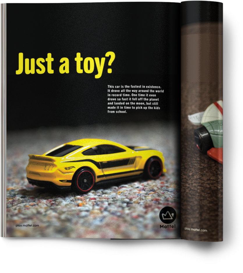 Mattel Ad Mockup 2 (1000x1000), Png Download