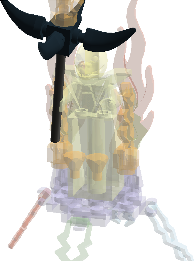 My Design For The Leader Of The Dragon Enemies - Figurine (1680x888), Png Download