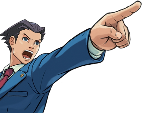 Lawyer Clipart Objection - Phoenix Wright Smashified (640x480), Png Download